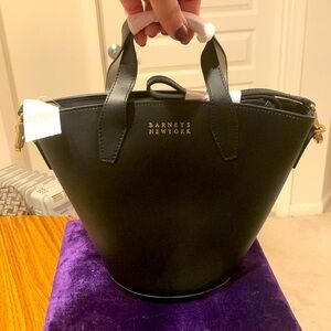 Barney’s New York Athena Circle Bottom Crossbody